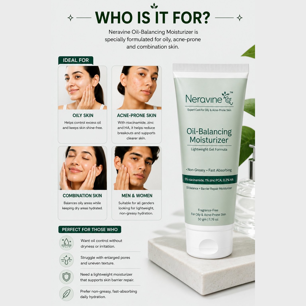 Neravine Oil-Balancing Moisturizer